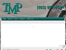 Tablet Screenshot of masseyplumbingmilwaukie.com